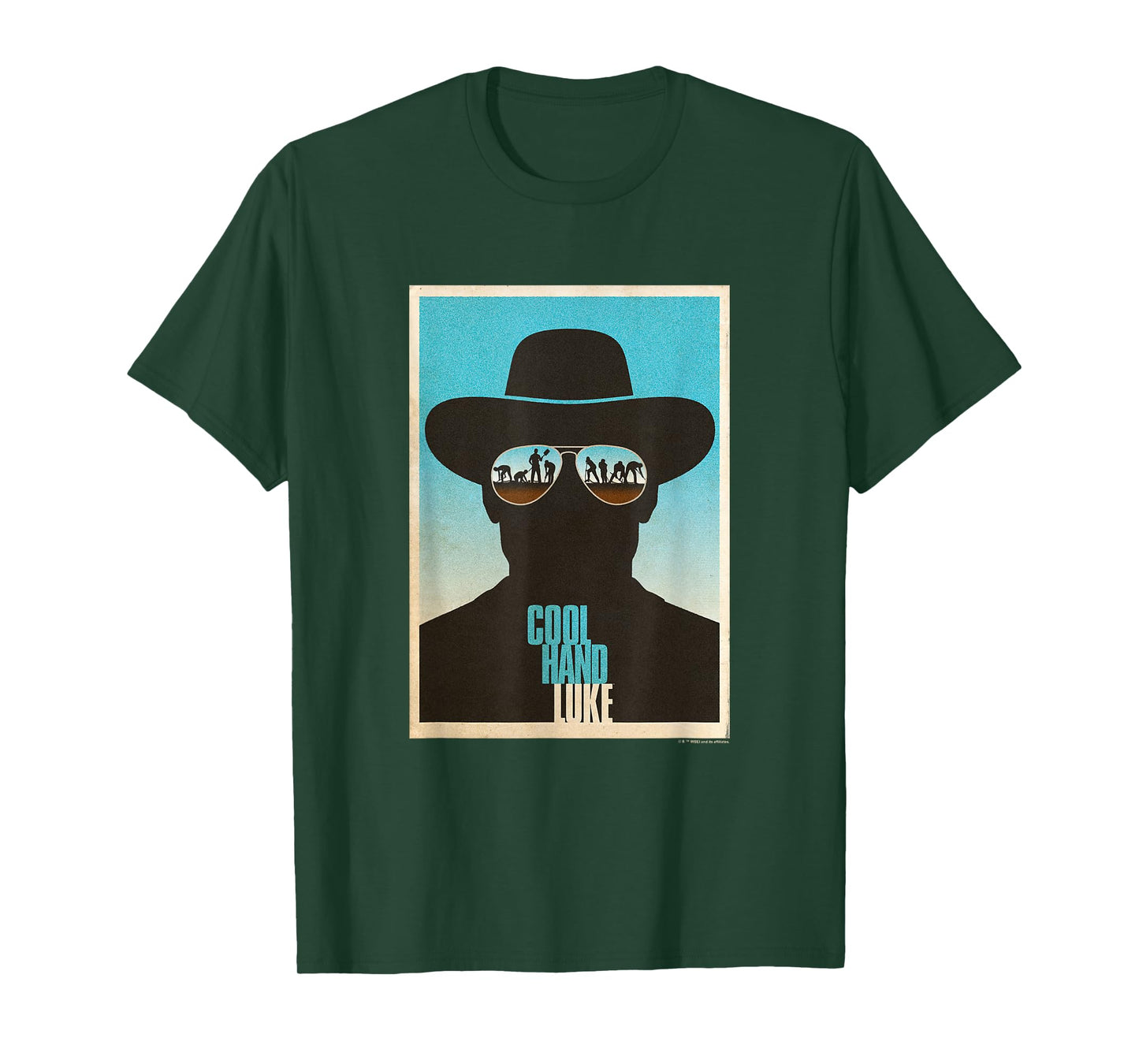 WB100 Cool Hand Luke Prison Life Aviator's Silhouette T-Shirt