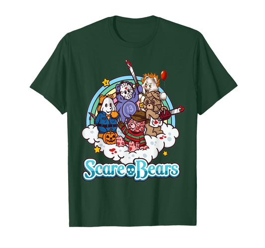 Scare Bears Halloween Party Scary T-Shirt