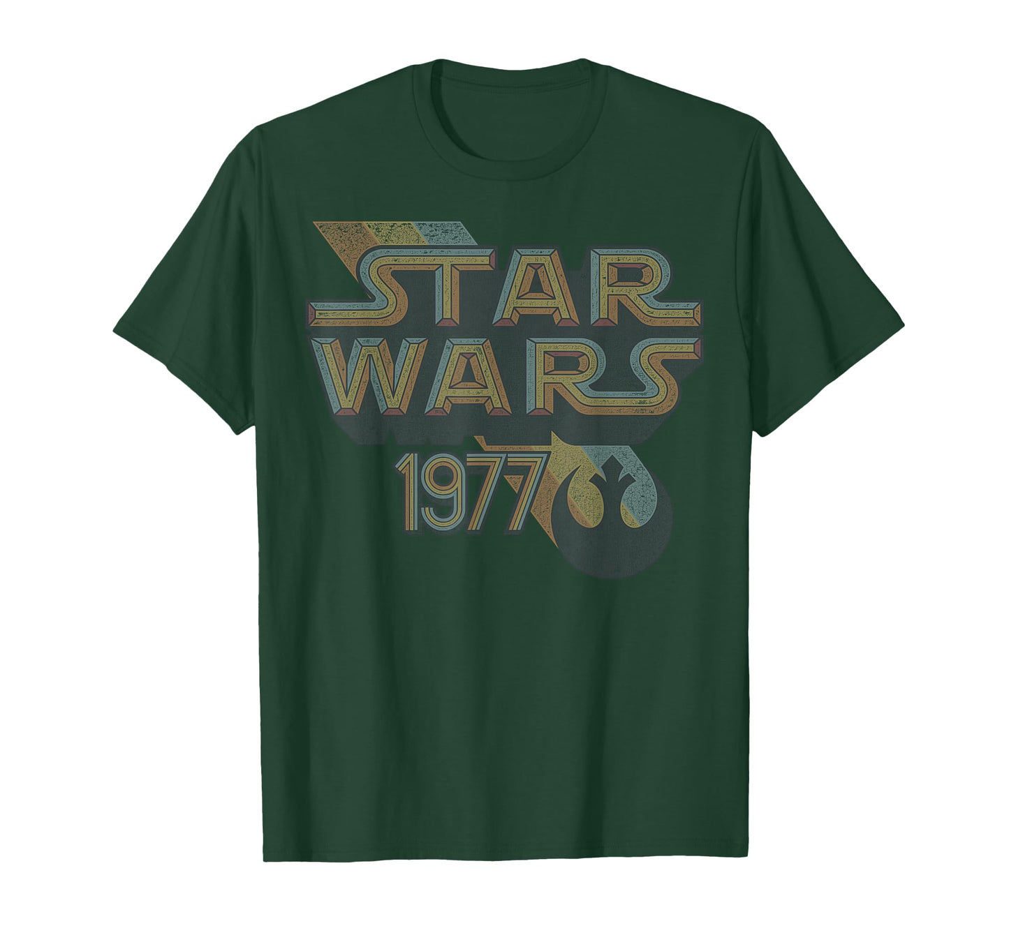 Star Wars Rebel Logo Retro Line 1977 T-Shirt