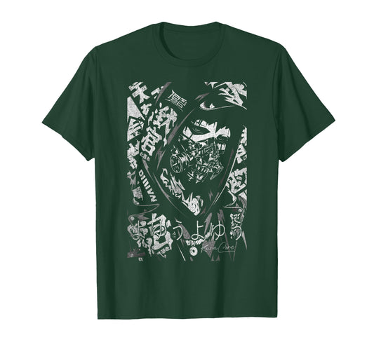 Japanese Streetwear Cyberpunk Y2K Techwear Retro Manga Anime T-Shirt