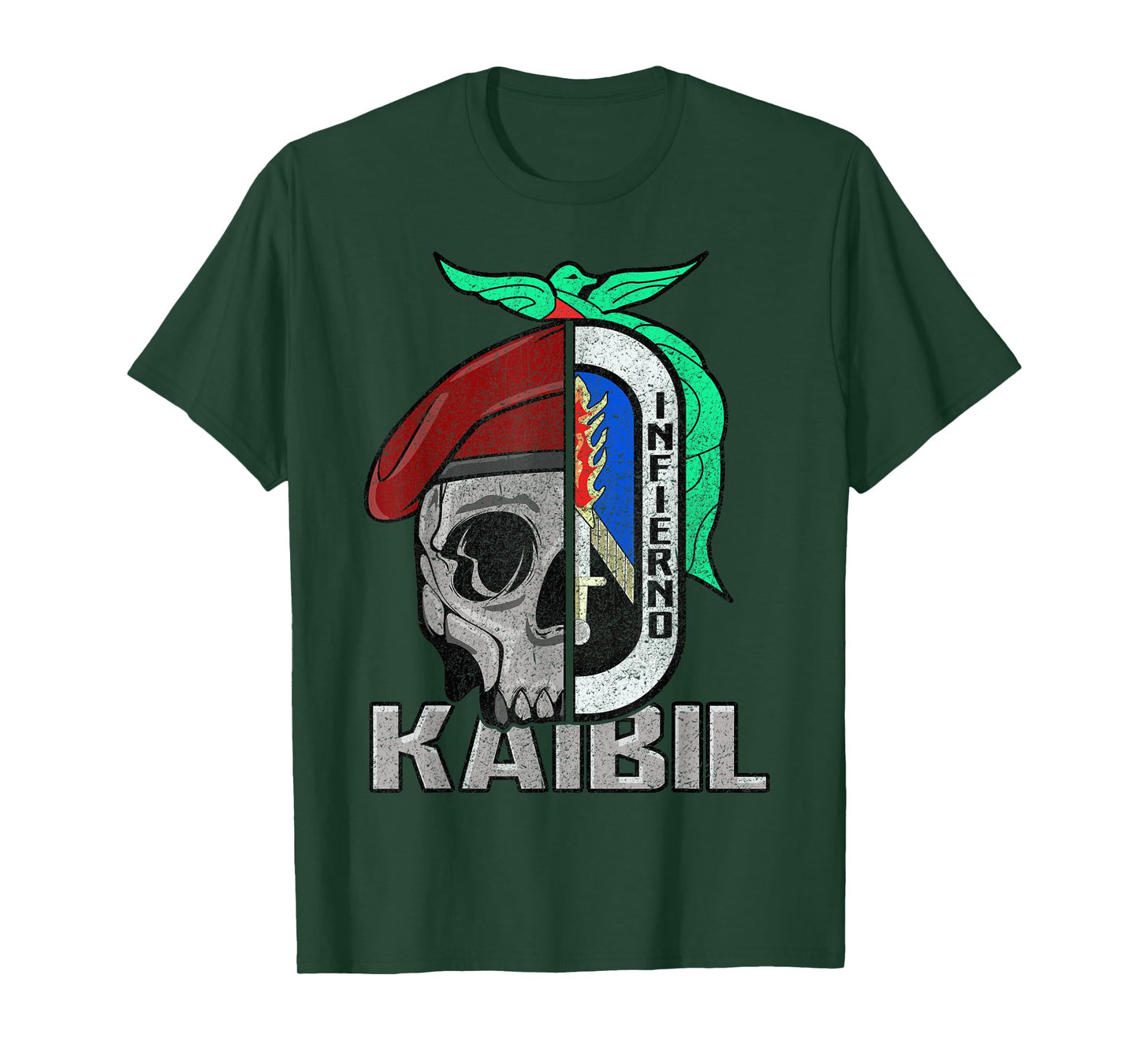 Kaibil Kaibiles Special Force Guatemalan Army Patriot T-Shirt