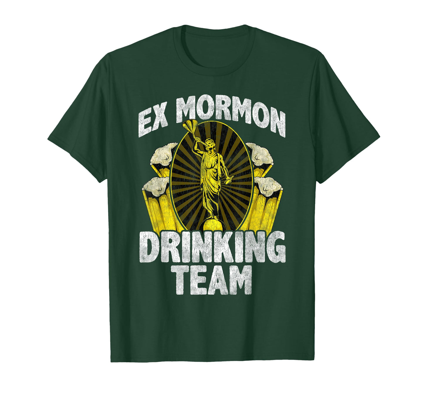 Ex Mormon t shirts Anti Religion Gift Idea Drinking Team T-Shirt