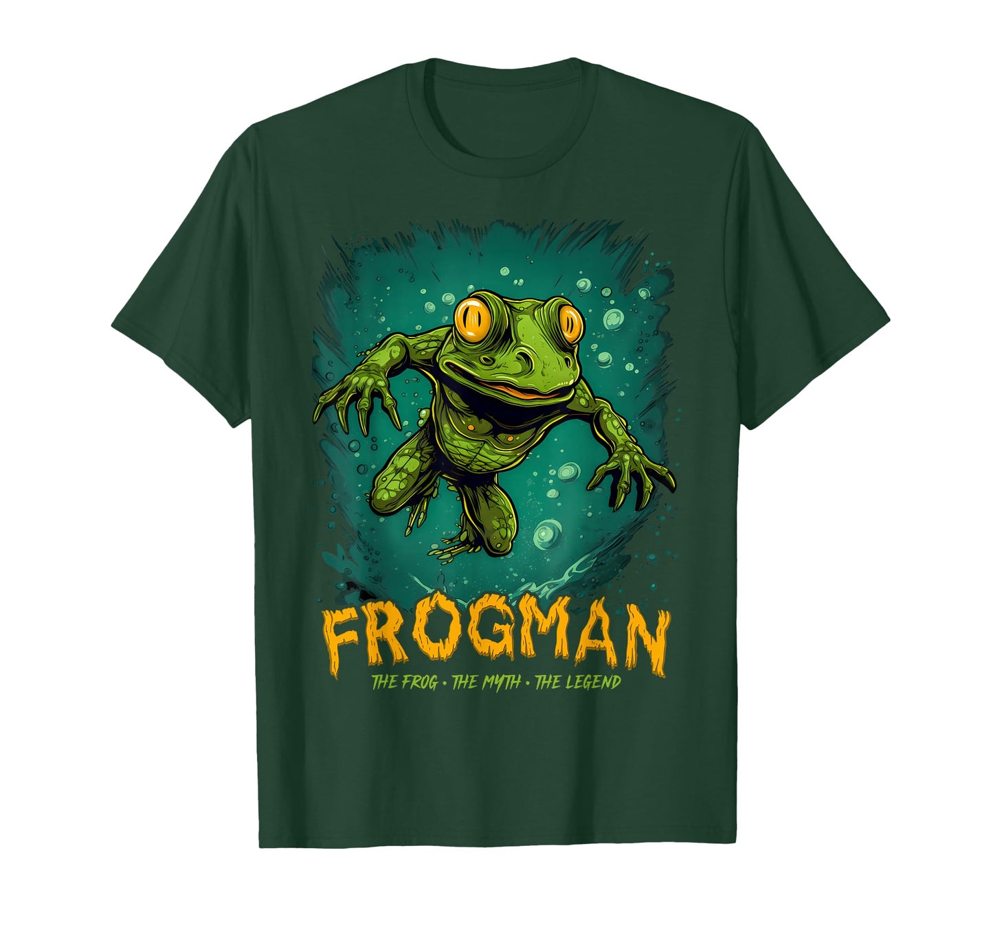 Loveland Frogman Cryptid Creature Frog Myth Cryptozoology T-Shirt
