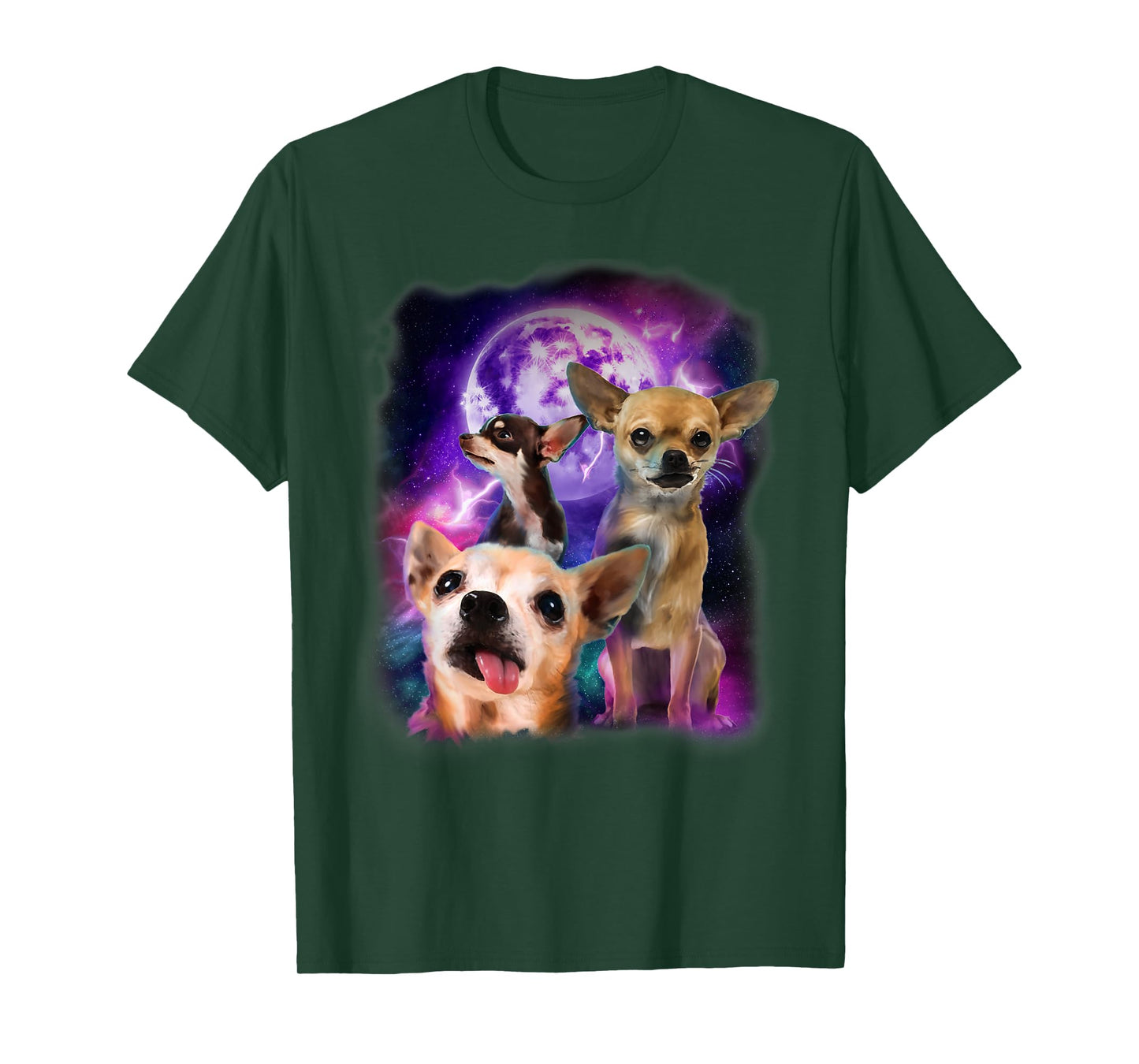 Howling at the Moon Shirt - Chihuahua Shirt - Chihuahua T-Shirt