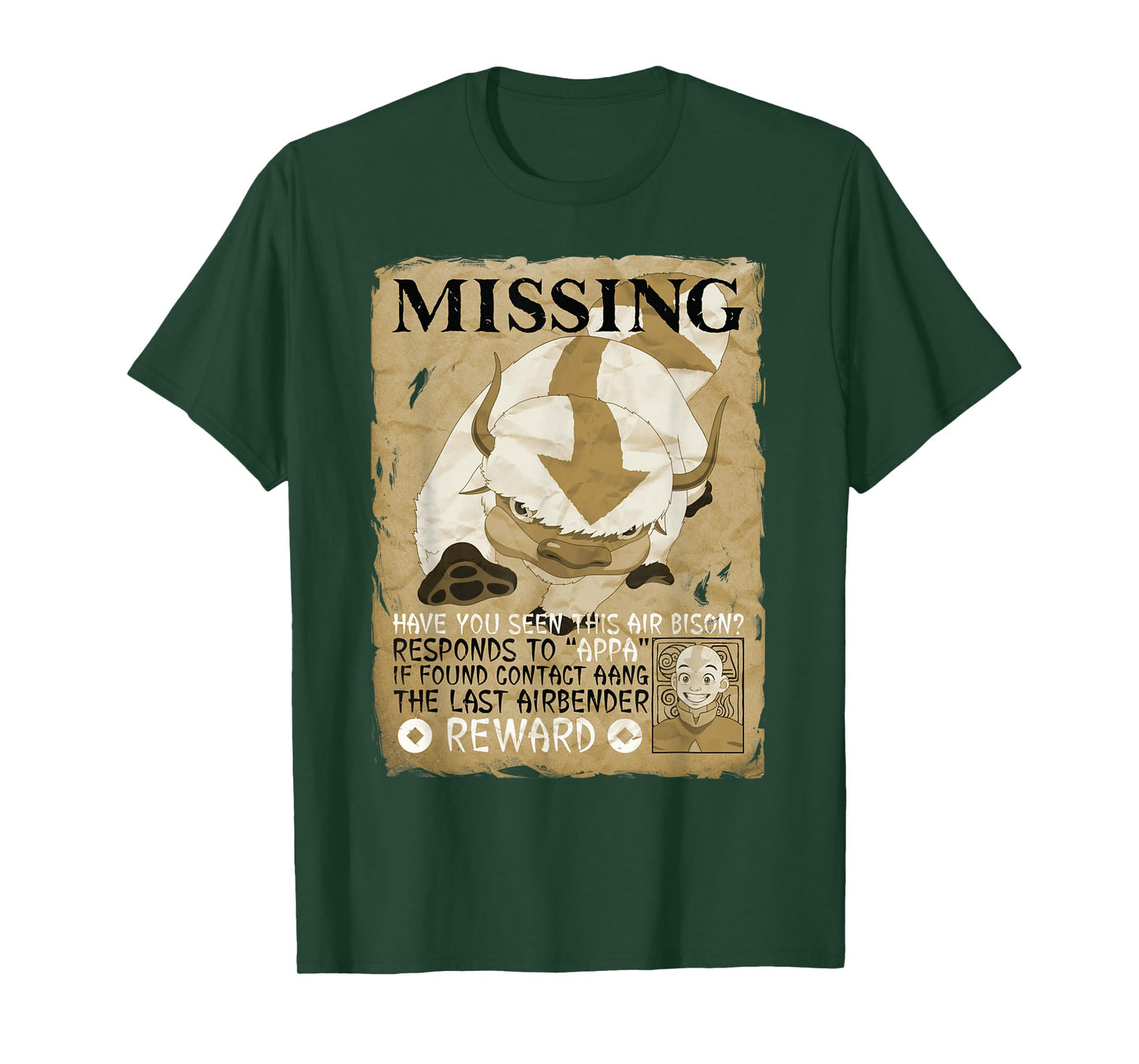 Missing Bison Poster Appa T-Shirt
