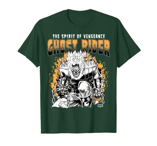 Ghost Rider - Grunge T-Shirt