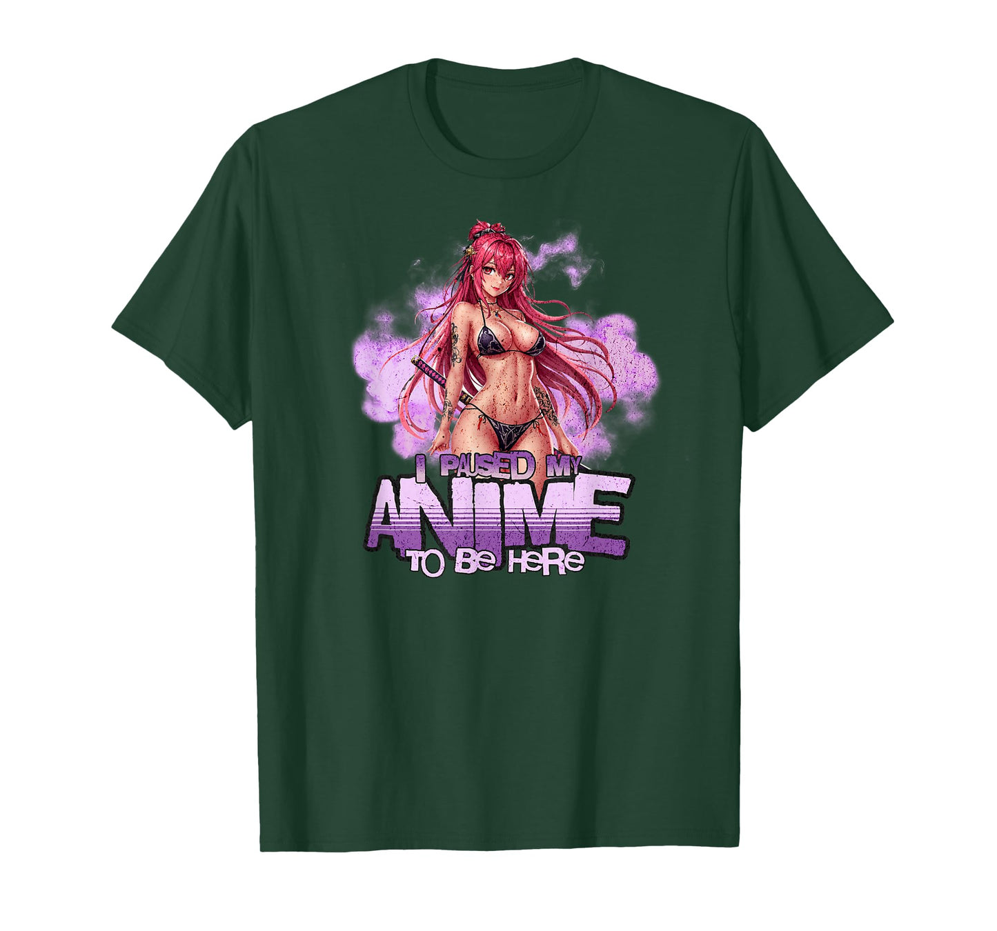 I Paused My Anime To Be Here Japan Kawaii Manga T-Shirt