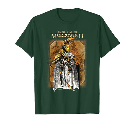 Elder Scrolls Morrowind Concept Illustration Video Game T-Shirt
