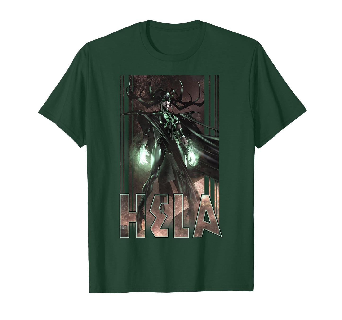 Marvel Hela Gathering the Dead Comic Graphic T-Shirt T-Shirt
