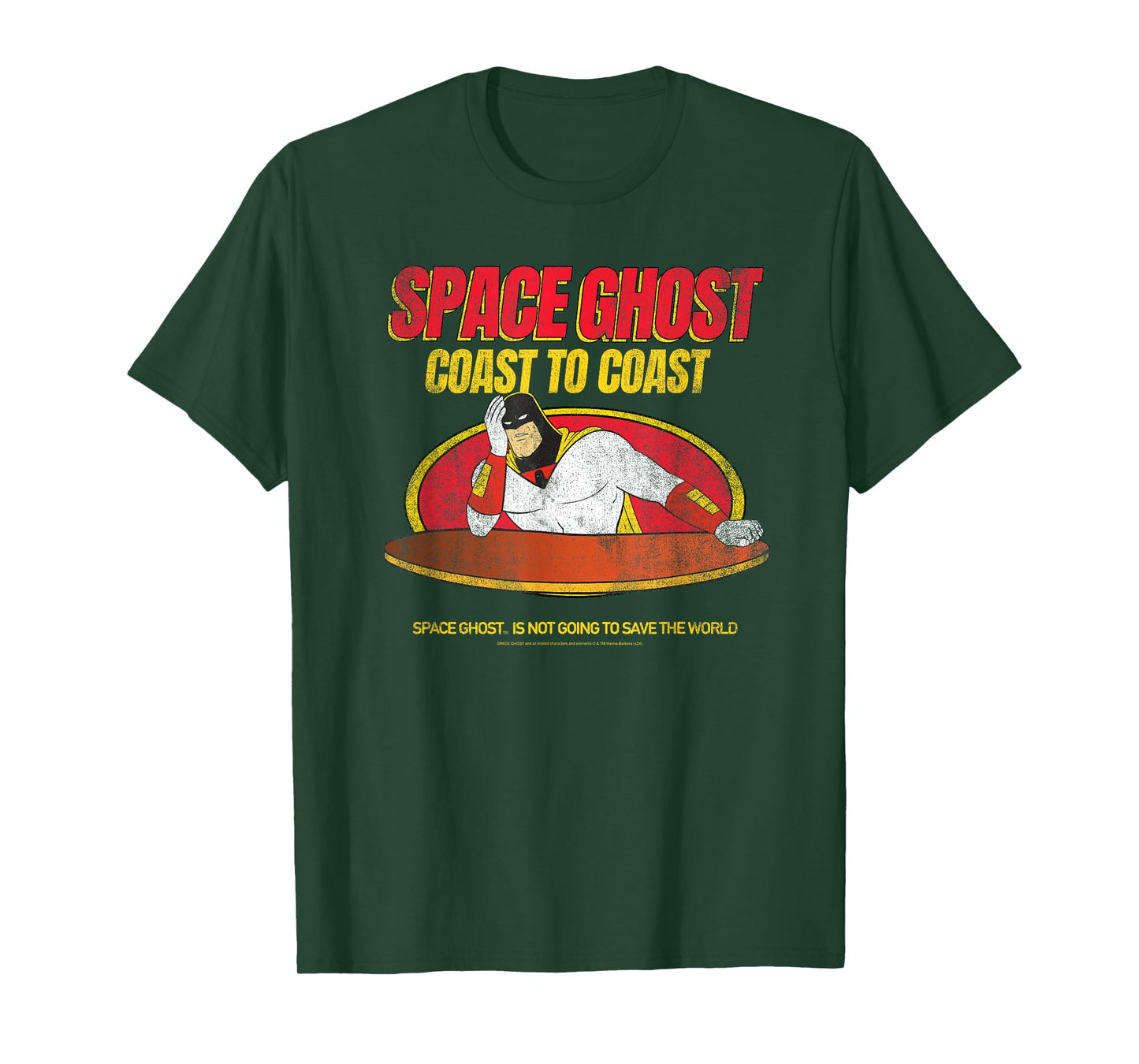 Space Ghost Coast to Coast Upset Hero T-Shirt