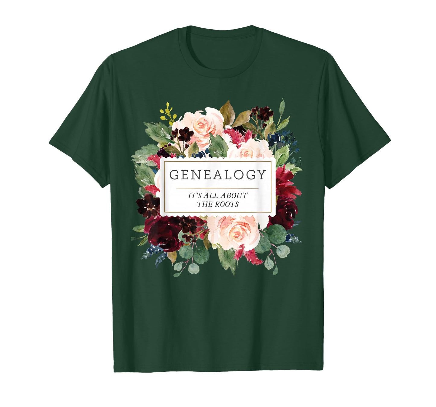 Genealogy Shirt Genealogist Gift Ladies Family Research Tee T-Shirt