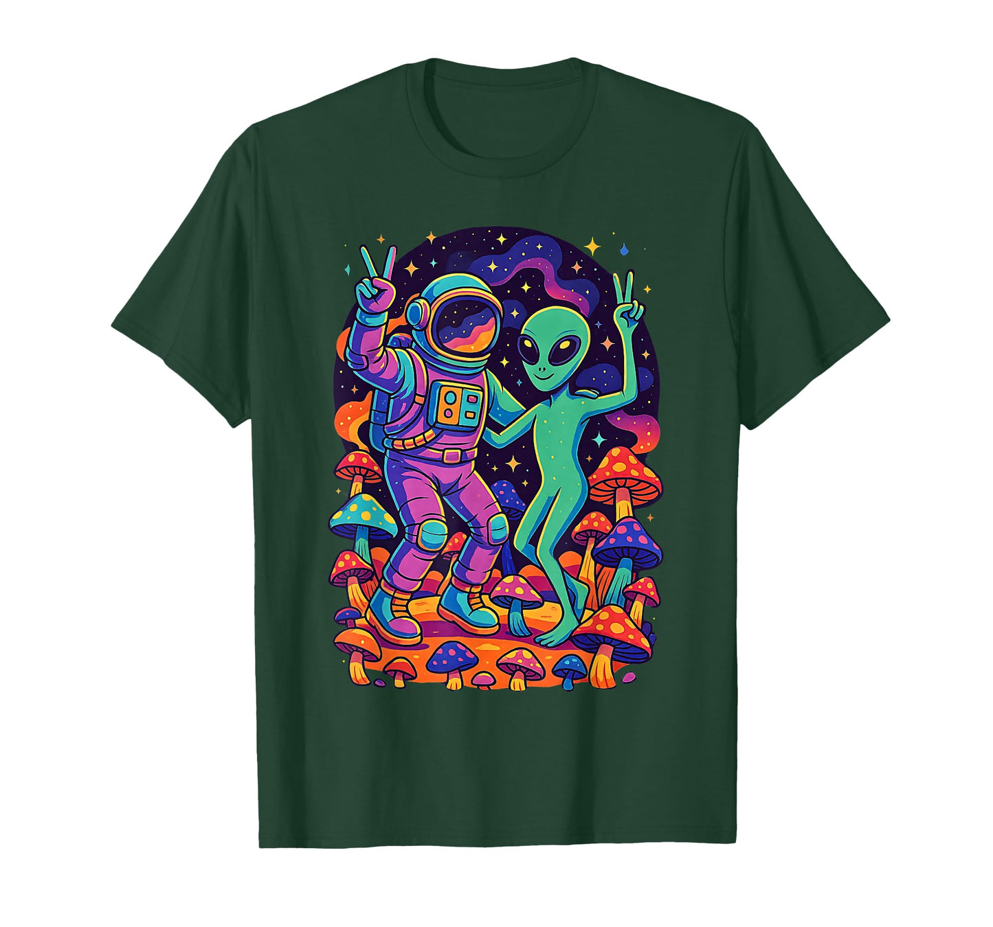 Trippy EDM Rave Outfits Festival Electronic Music Men Women T-Shirt