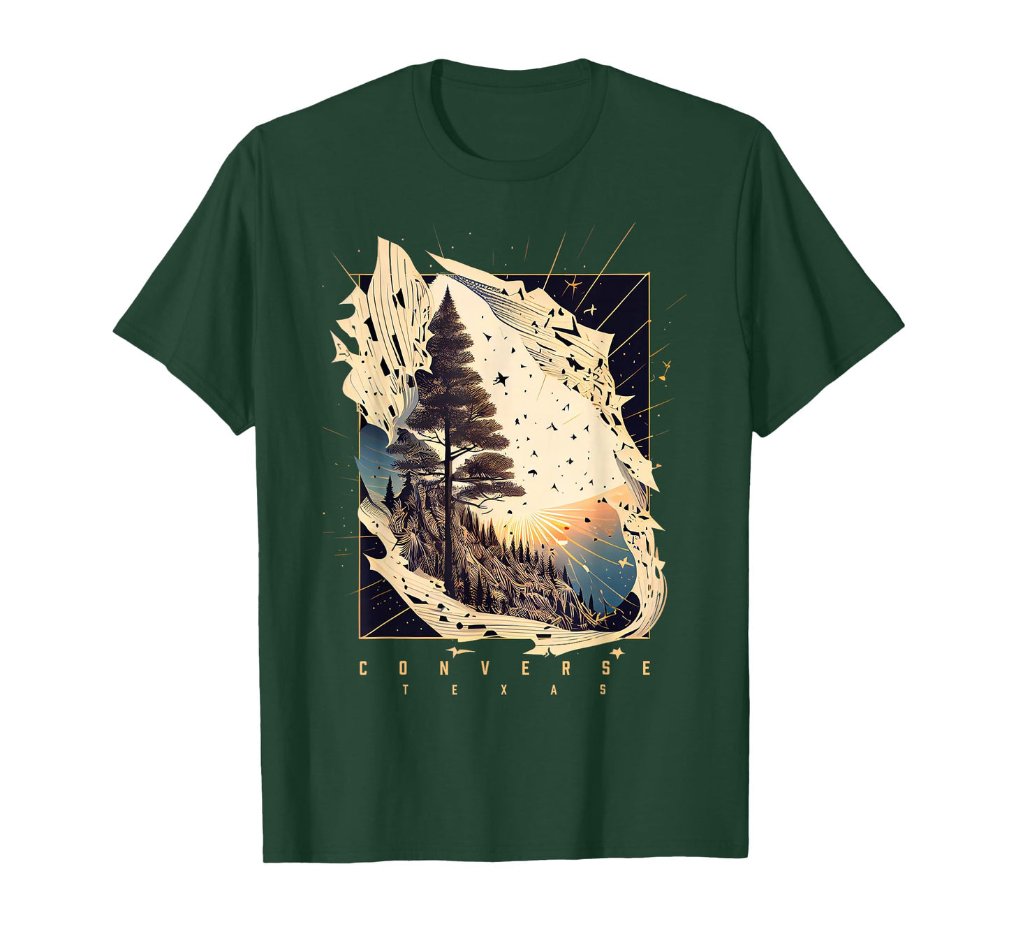 Converse Texas Vintage Forest T-Shirt