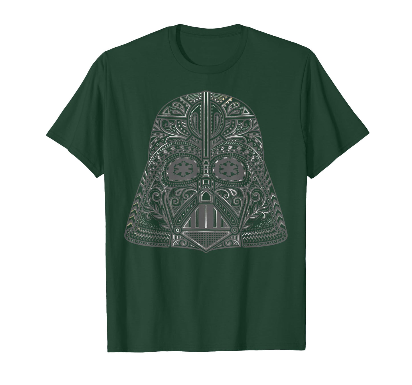 Star Wars Darth Vader Sugar Skull Helmet Graphic T-Shirt T-Shirt
