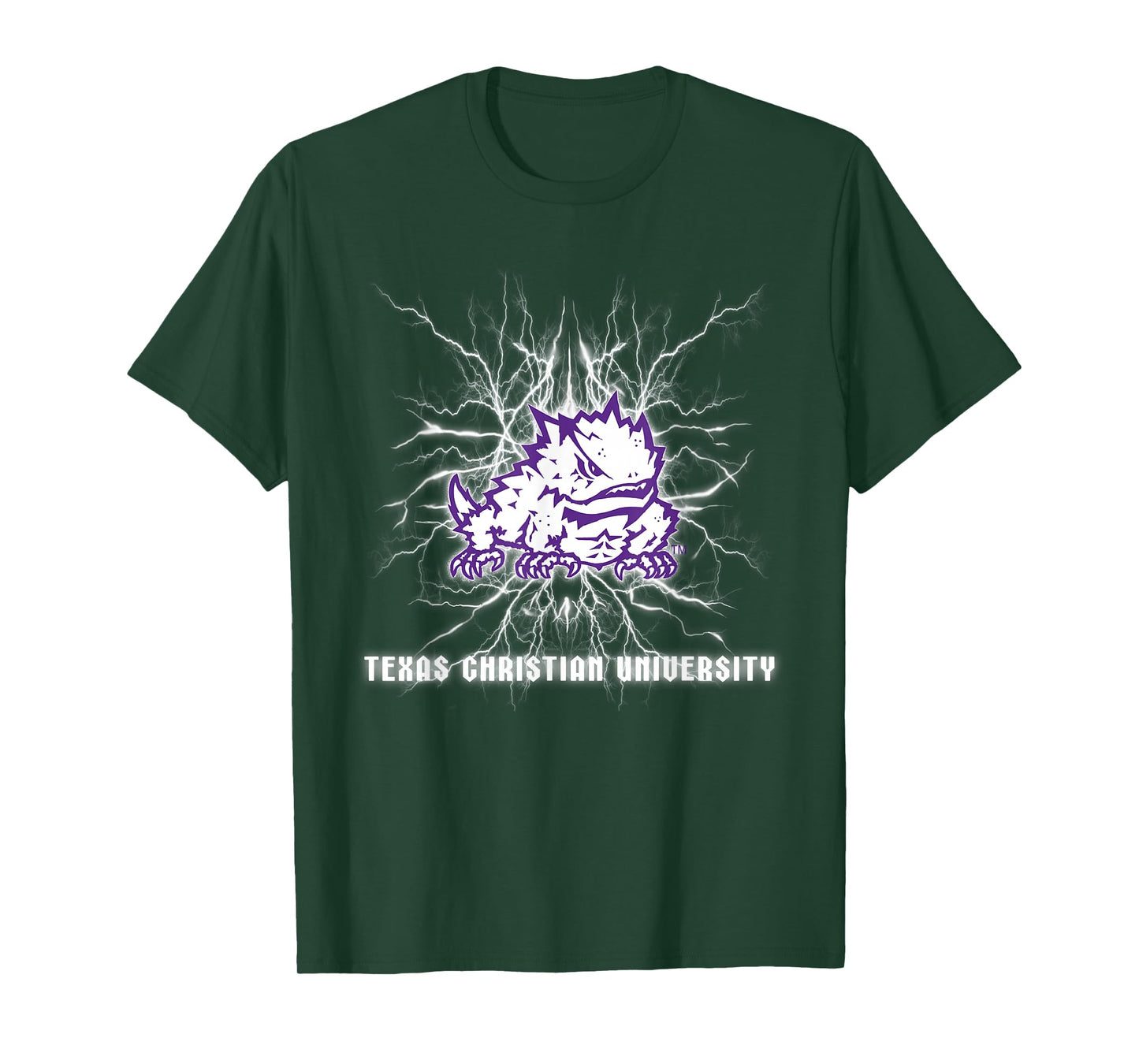 TCU Horned Frogs 90's Lightning Officially Licensed T-Shirt