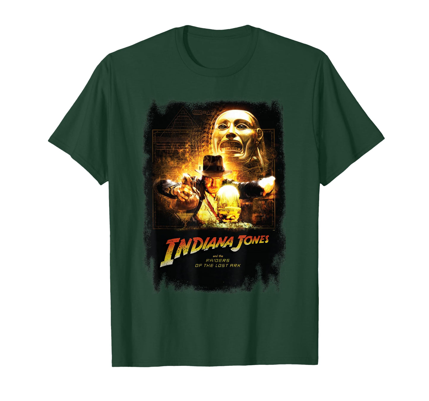 Lucasfilm Indiana Jones Raiders of The Lost Ark Idol Scene T-Shirt