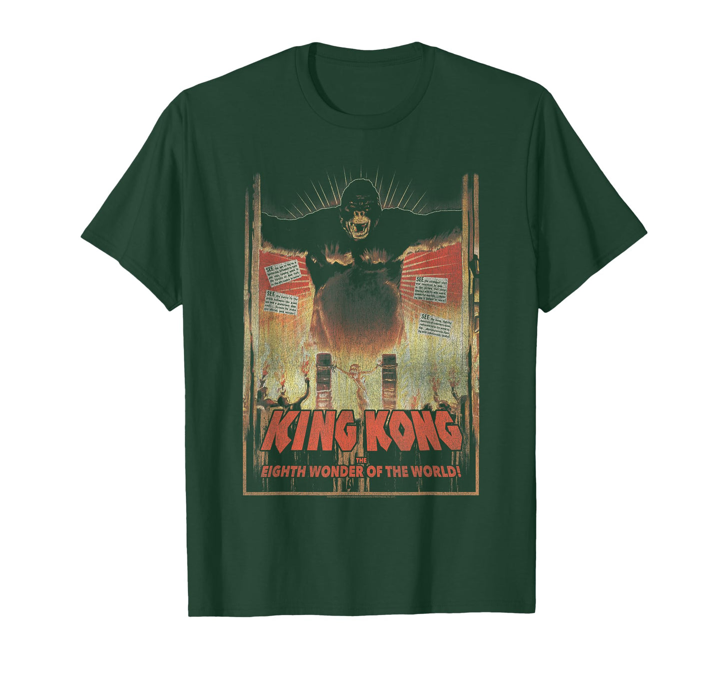 King Kong Eighth Wonder of The World T-Shirt