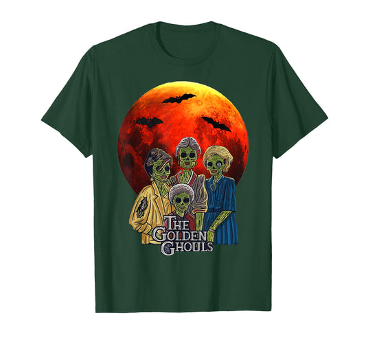 Vintage The Golden Ghouls Custom For Women men Halloween 22 T-Shirt