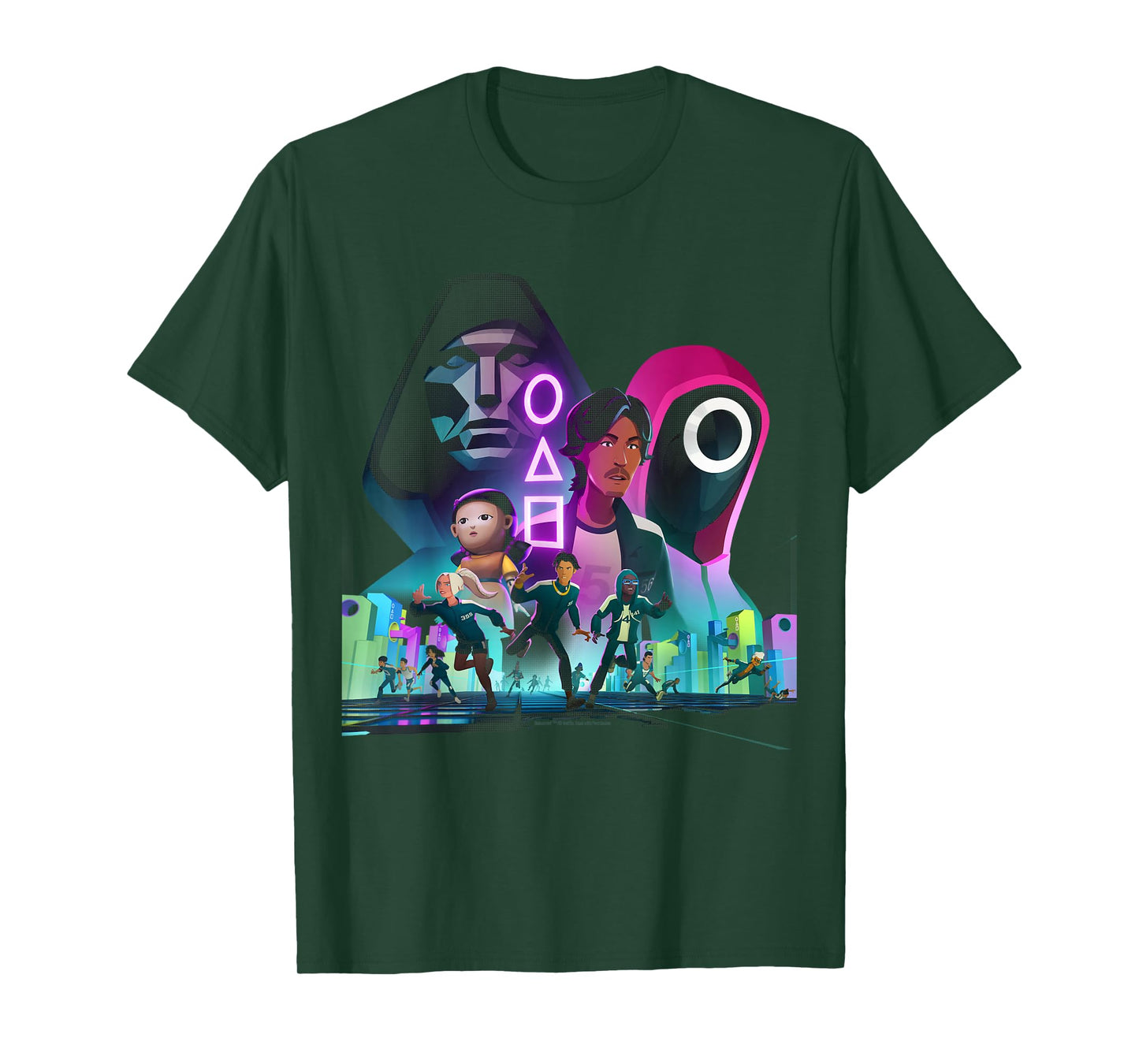 Squid Game Unleashed Keyart - Officially Licensed T-Shirt