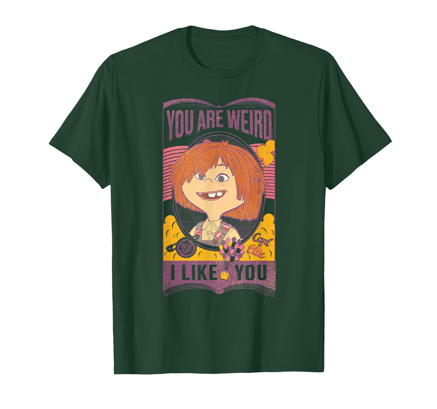 Disney and Pixar's Up Ellie You are Weird I Like You T-Shirt