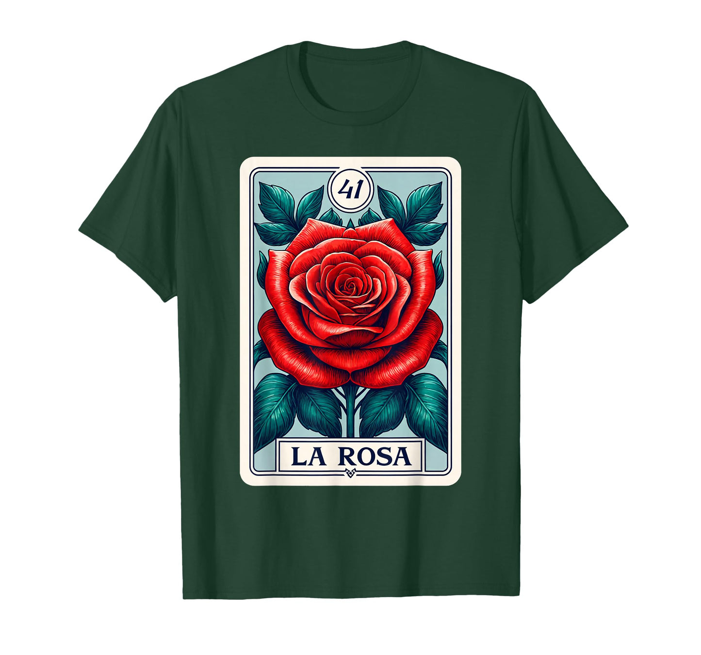 Rosa Mexican Lottery Bingo Game Roses T-Shirt