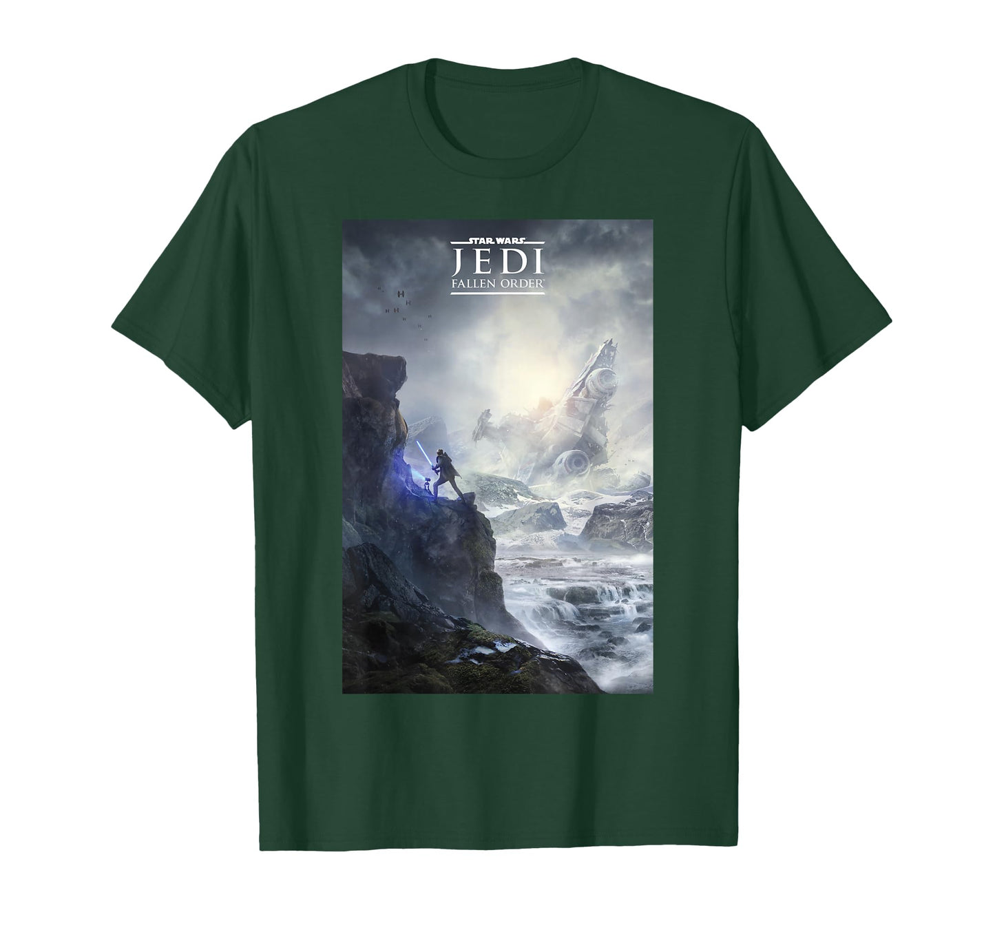 Star Wars Jedi Fallen Order Logo Teaser Poster T-Shirt T-Shirt