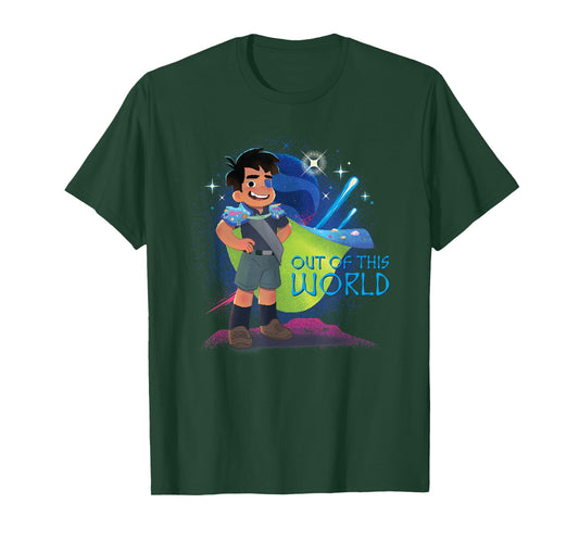 Disney Pixar Elio Out Of This World Space Shot Vintage T-Shirt