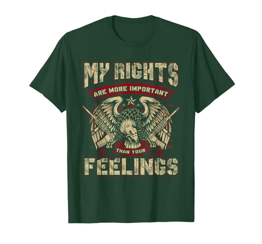 2nd Amendment Pro Gun Rights Eagle Second Amendment T-Shirt