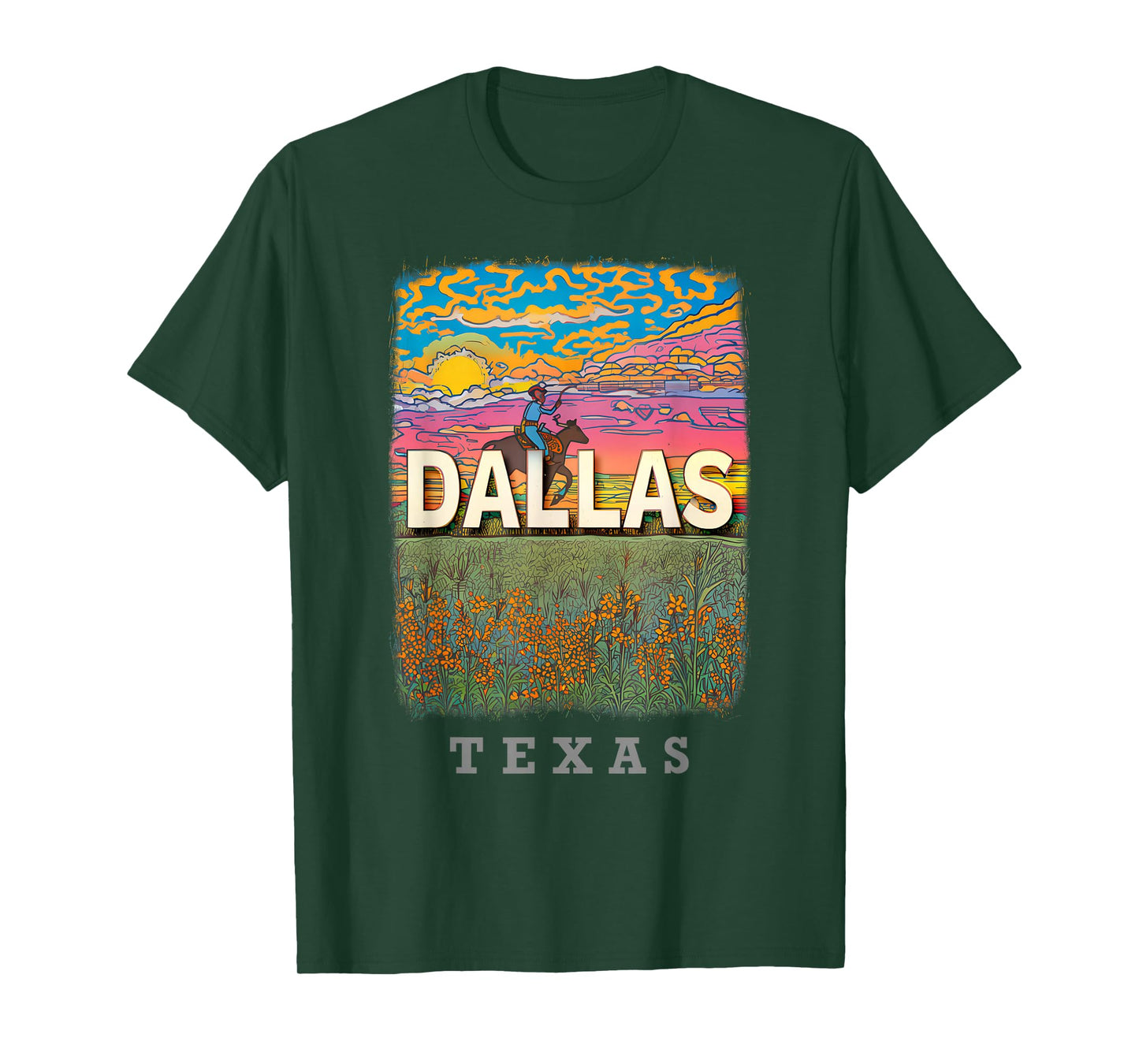 Dallas Texas TX Cowboy Capital SD650 T-Shirt