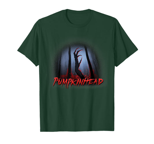 Pumpkinhead Logo with Hand Silohuette T-Shirt