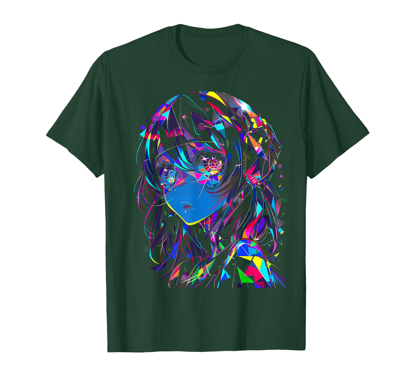 Anime Manga Graphic Colorful Artwork Anime T-Shirt