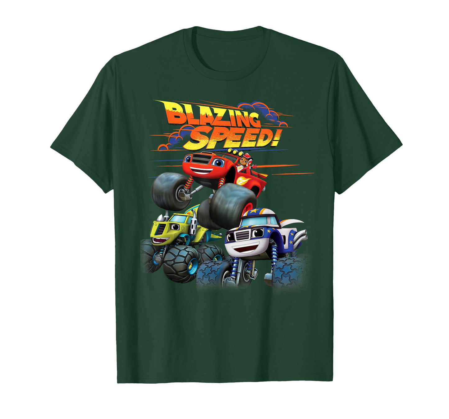 Blaze & The Monster Machines "BLAZING SPEED!" T-Shirt T-Shirt