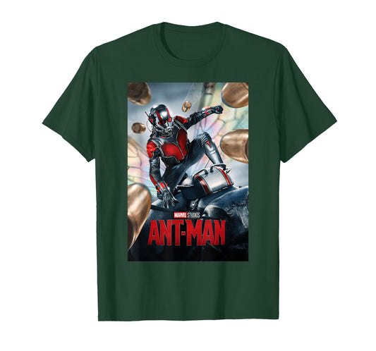 Marvel Studios Ant-Man Movie Poster T-Shirt