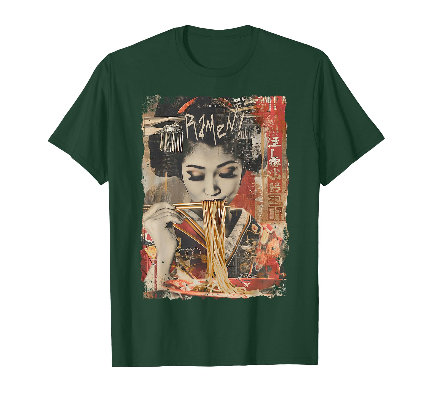 Ramen Noodles Kawaii Japan Fashion Y2K Otaku Manga Anime T-Shirt