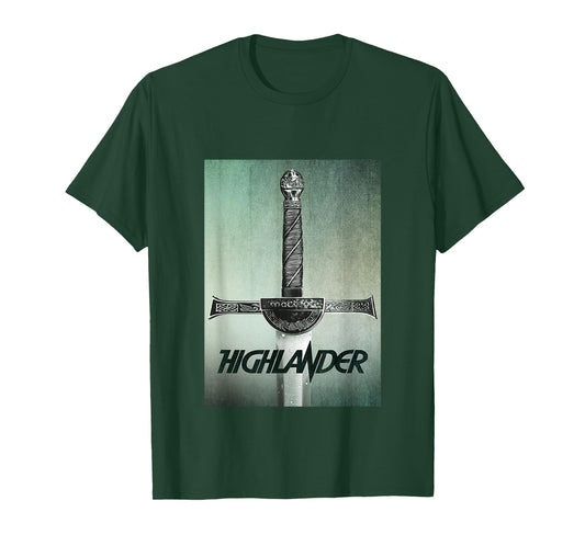 Highlander 1986 Macleod Broadsword T-Shirt