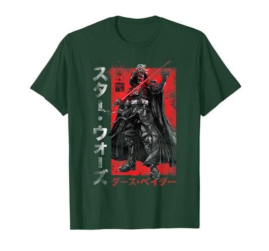 Star Wars Visions Samurai Vader Reach T-Shirt