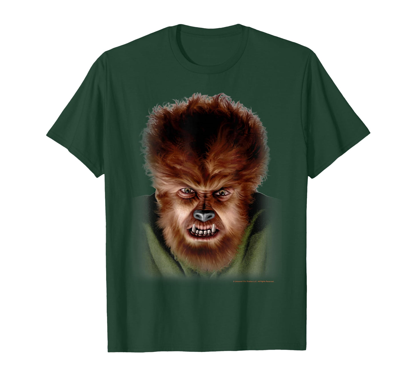 Universal Monsters The Wolf Man Face T-Shirt