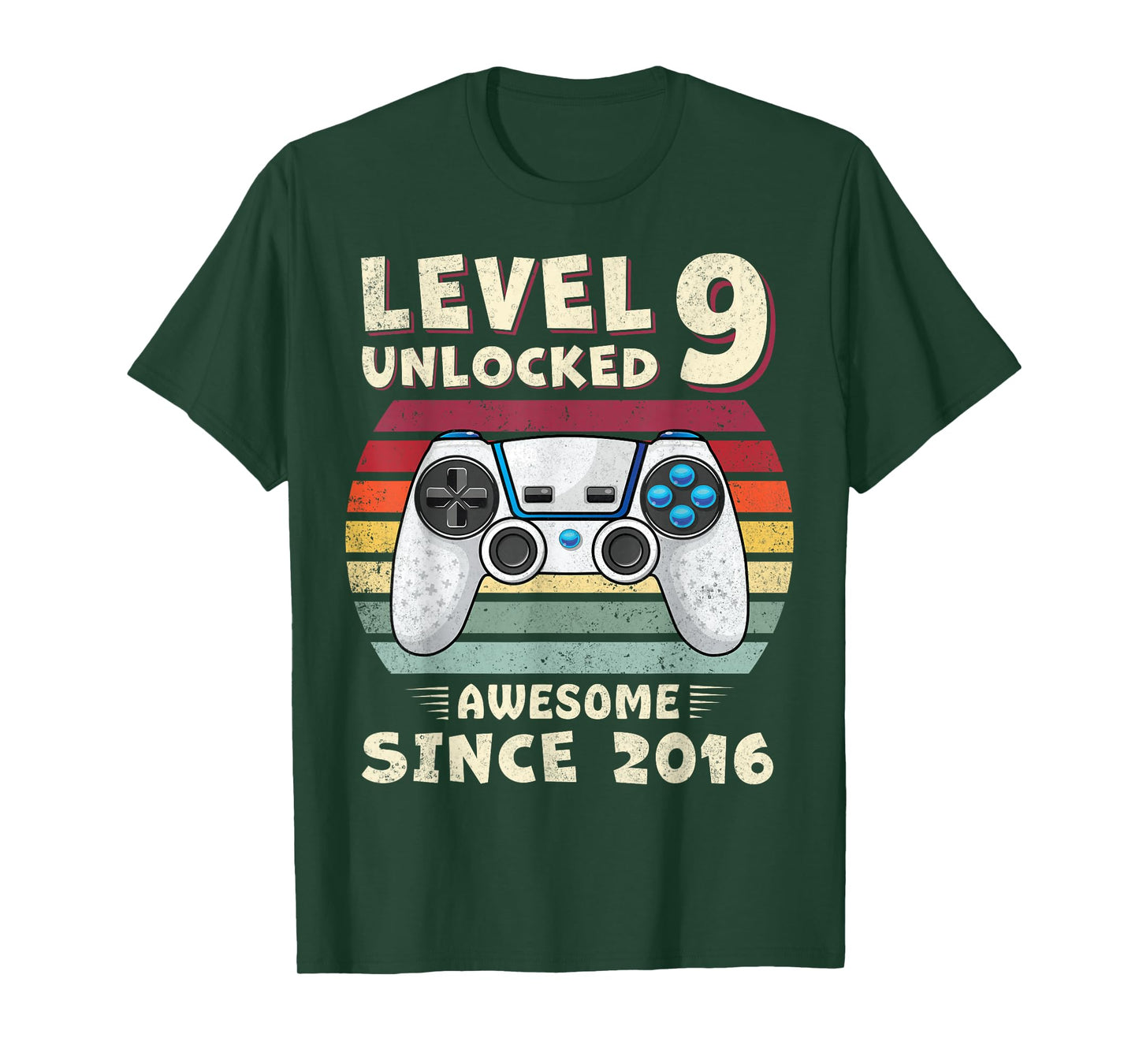 9 Year Old BDay Decorations Son Boy 9yr 2016 9th Birthday T-Shirt