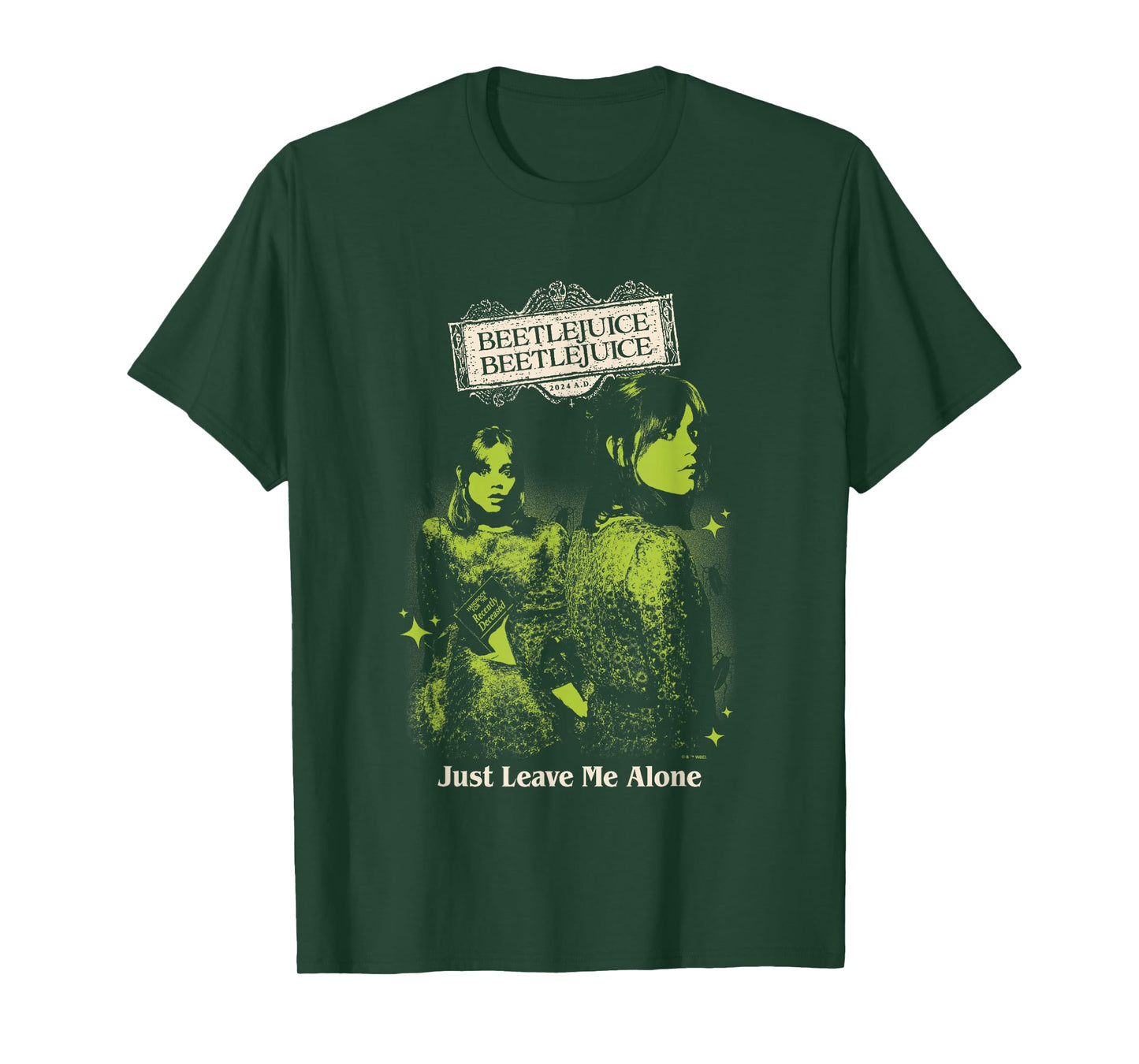 Beetlejuice Beetlejuice Just Leave Me Alone Astrid Vintage T-Shirt