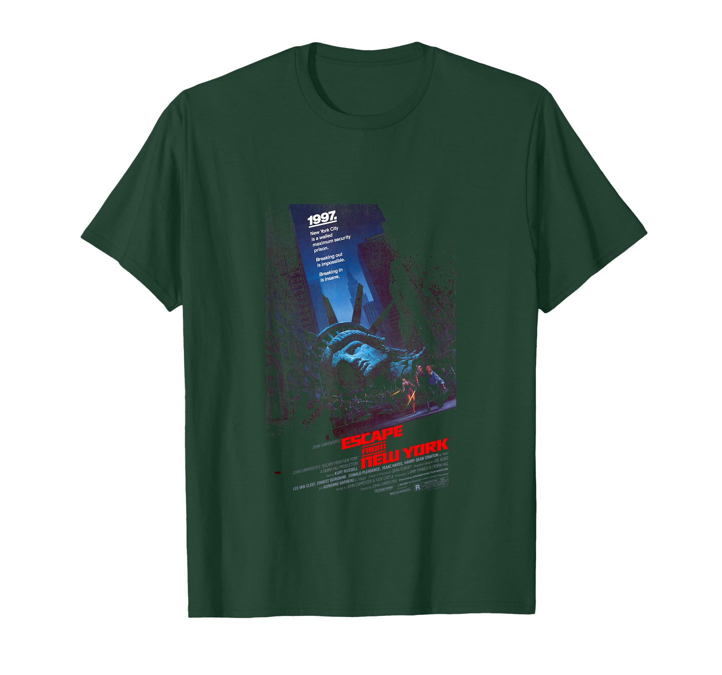 Escape from New York Snake Breaking Out is Impossible T-Shirt