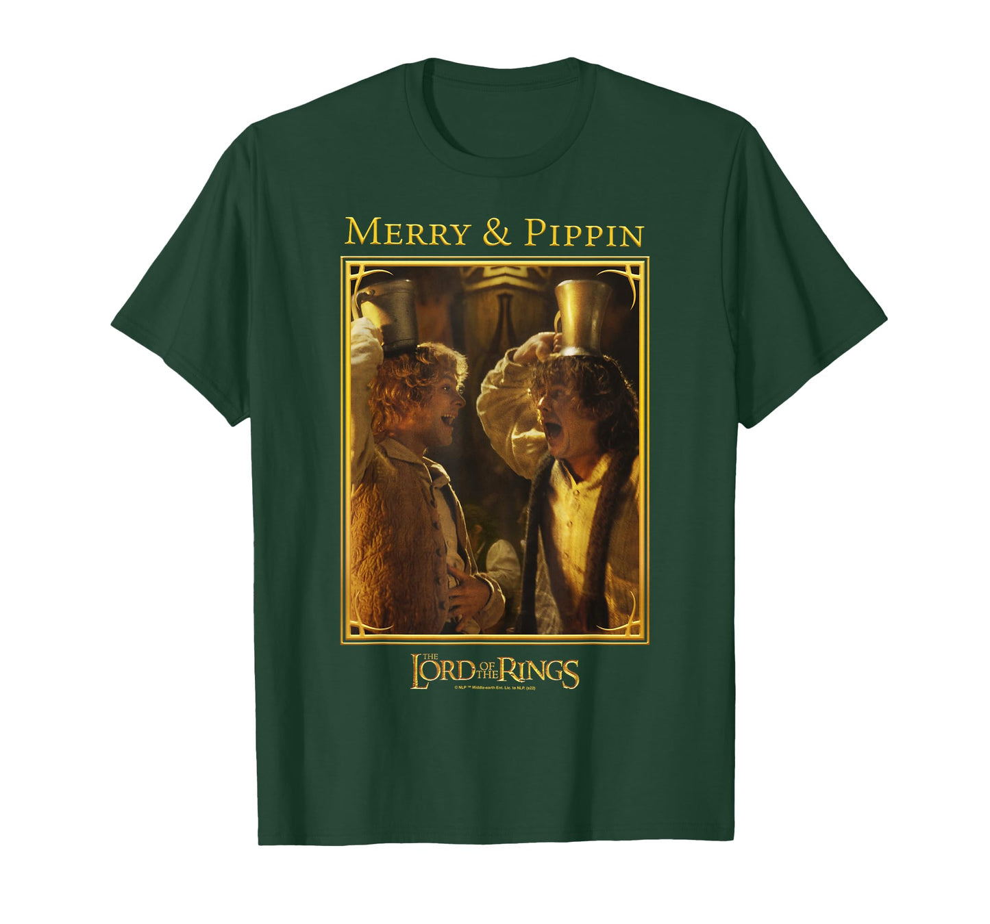 The Lord of The Rings Merry & Pippin Funny Memory Poster T-Shirt
