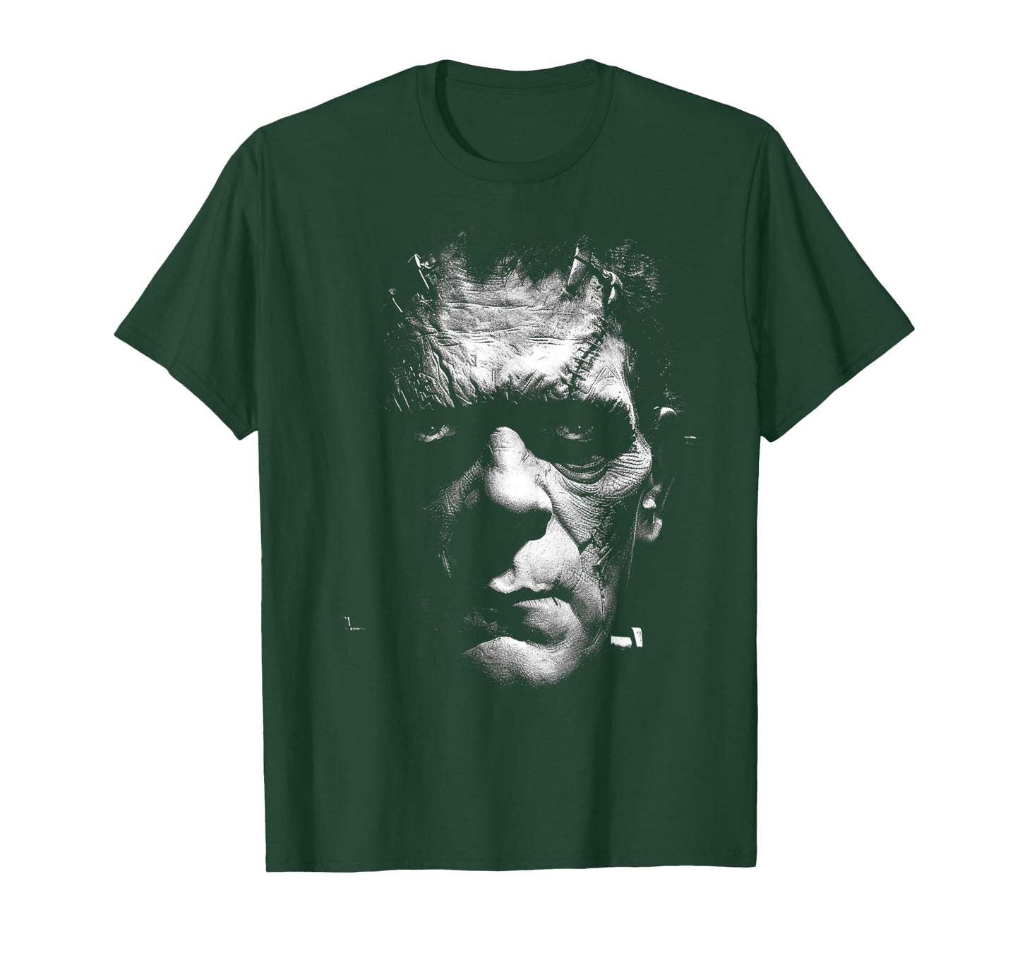 Frankenstein Portrait Classic Halloween Monster Horror Movie T-Shirt