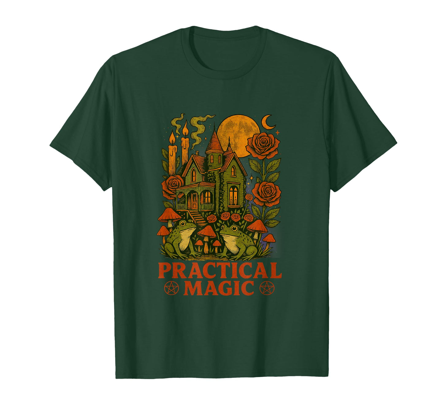 Frog Practical Magic House T-Shirt