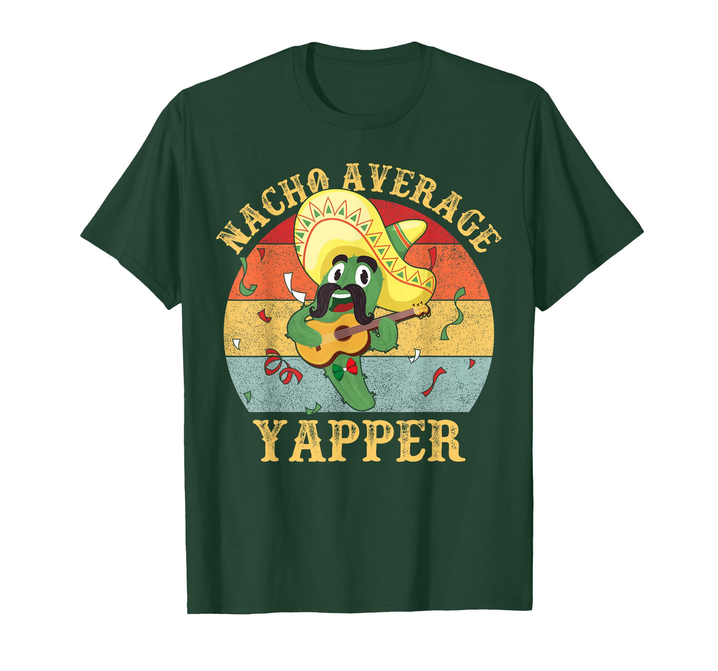 Nacho Average Yapper Funny Chatterbox Talkative Talker Joke T-Shirt