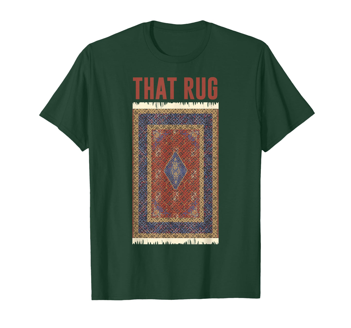 The Big Lebowski That Rug Portrait Graphic T-Shirt T-Shirt