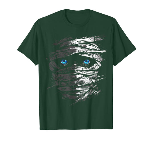 Mummy Costume Halloween Spooky Art Mummy T-Shirt
