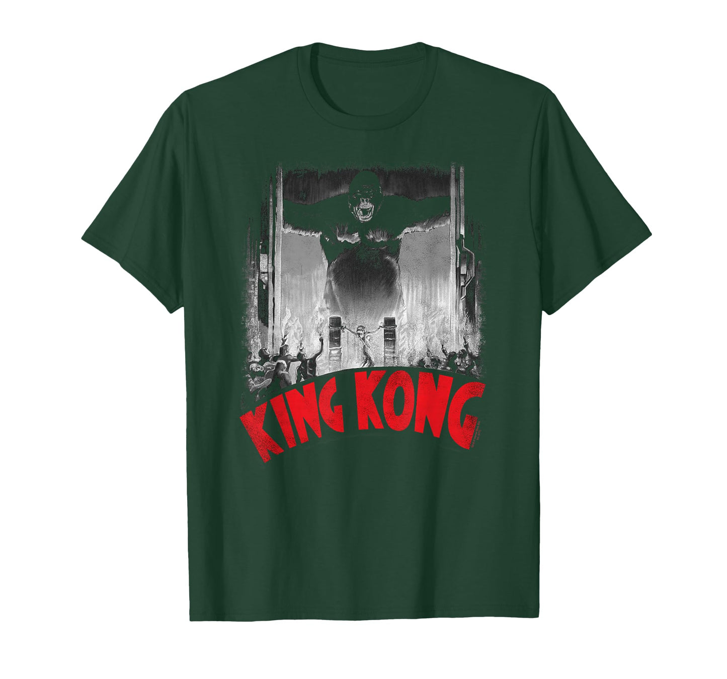 King Kong at The Gates Poster T-Shirt