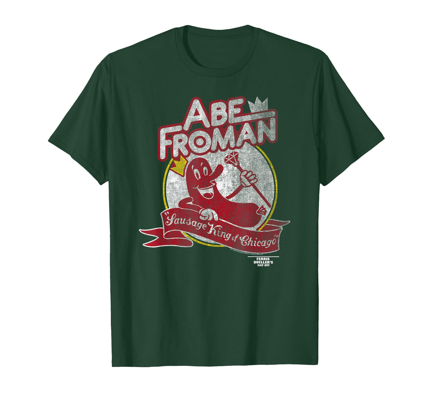 Ferris Bueller's Day Off Abe Froman Sausage King of Chicago T-Shirt