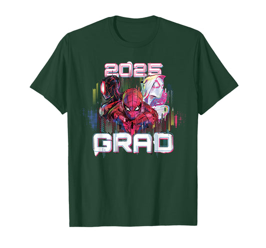 Marvel Super Heroes Spider-Man Trio "2025 Grad" Graduation T-Shirt