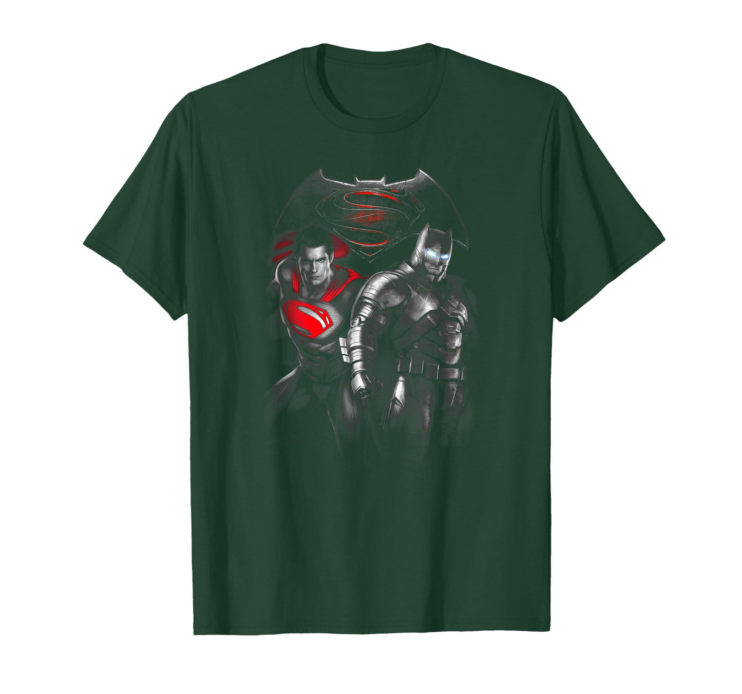 Batman v Superman Stand Off T Shirt T-Shirt